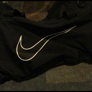 Large black nike duffle bag